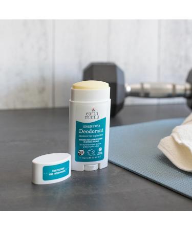 Earth Mama Ginger Fresh Deodorant | Safe for Sensitive Skin Pregnancy and Breastfeeding Contains Organic Ginger and Lime No Baking Soda or Aluminum 2.65-Ounce NEW Ginger Fresh 2.65 Fl Oz (Pack of 1) - Buy Online on GoSupps.com