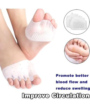 3 Pairs Toe Separators & Metatarsal Pads Soft Breathable Foot Cushions for Blisters Morton s Neuroma Diabetic Feet & Bunion Pain Relief - Perfect for Comfort - Buy Online on GoSupps.com