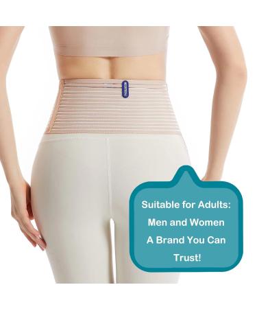 Umbilical & Inguinal Hernia Bandage | Belly Belt for Navel Hernia | Large/X-Large | Bentbruch Bandage (Pack of 1) - International Shipping Available - Buy Online on GoSupps.com