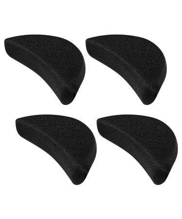 Healifty Shoe Inserts Shoe Inserts Shoe Inserts Shoe Inserts Toe Plug Filler Inserts for Men Women 2 Pairs (Black) Shoe Insert Shoes Too Big Inserts Shoes Too Big Inserts Shoes Too Big Inserts
