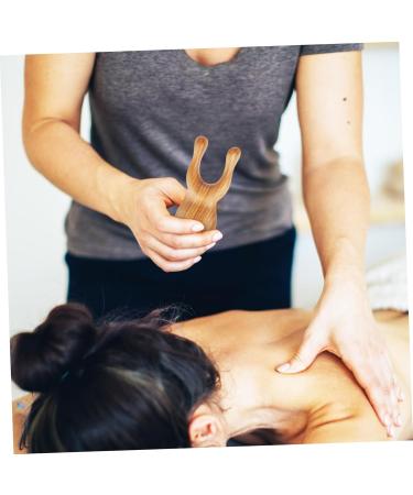 Buy Gogogmy Green Sandalwood Massage Comb - Durable Portable Face & Head Massage Device for Relaxation - Buy Online on GoSupps.com