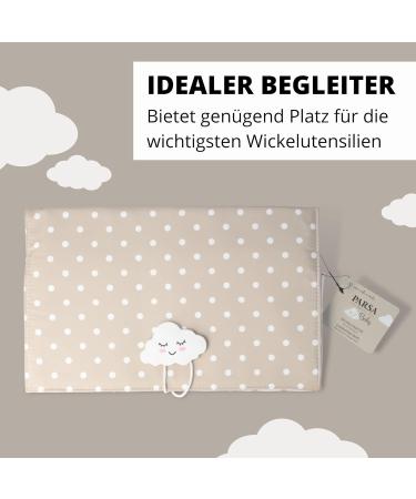 Parsa Beauty Baby Diaper Bag | Wipeable & Compact Organizer for On-the-Go | Stylish & Spacious Diaper Folder - Buy Online on GoSupps.com