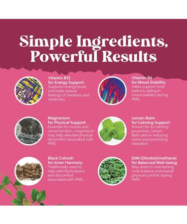 Bundle of Herbal Thyroid Support Complex and Herbal PMS Support Supplement for Women - Mood Enhancer Energy Supplement for Thyroid Health - Feminine Balance Complex with PMS Vitamins for Women - Buy Online on GoSupps.com