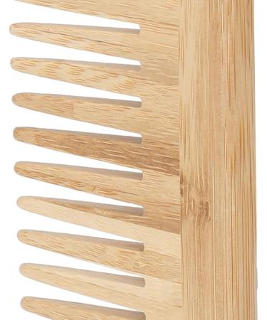 Wide Tooth Combm Large Hair Detangling Comb Flexible Structure Safety Eco Friendly Portable Wet Hair Comb Wooden Comb for Home Travel - Buy Online on GoSupps.com