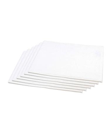 Sensepura pack of 6 Oshibori facial compresses white 30x80 cm | cosmetic compresses | small terry cloth wellness towels (400 g/m )