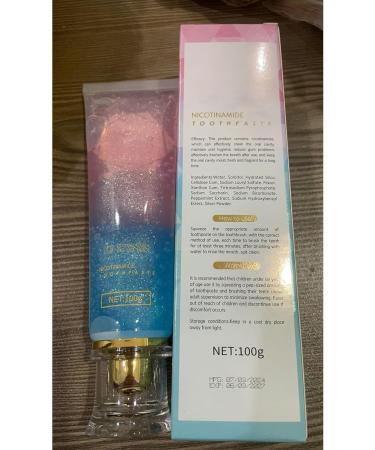 Qianzilan Toothpaste Niacinamide Whitening Toothpaste Qianzilan Niacinamide Bright White Toothpaste Bodyaccel Toothpaste Xoermioy Toothpaste Spokesmany Toothpaste Niacinamide Toothpaste (100g) - Buy Online on GoSupps.com