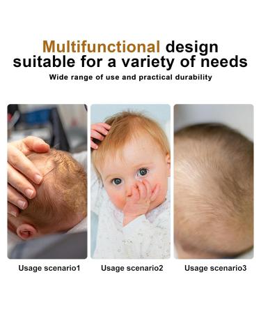 Baby Hairbrush Set - 4-Piece Infant & Toddler Brush and Comb for Soft Hair Care - Buy Online on GoSupps.com