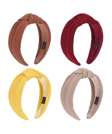 Qianxuan Fabric Headbands for Women - Solid Color Fashion Hair Accessories - Buy Online on GoSupps.com