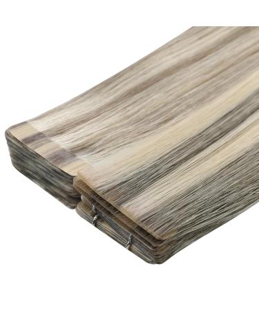 Buy Moresoo Injected Tape Extensions - Real Virgin Hair Invisible & Remy 55cm 5 Pieces Black to Blonde - Buy Online on GoSupps.com