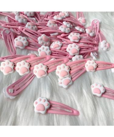 Girls Hair Clip Lovely Cartoon Cat Paw Shape Hairpin Metal Hair Clip For Unique Designed Hairpins For Teenagers B - Buy Online on GoSupps.com