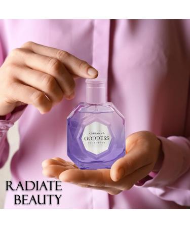 Women's Spray Perfume Adriana Goddess Long Lasting Eau De Parfum Cologne for Women Refreshing Floral Fragrance for Casual Use Ideal Holiday Gift 3.4 Fl Oz - Buy Online on GoSupps.com