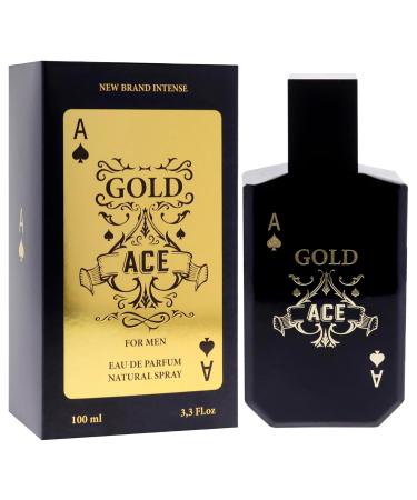 New Brand Intense Gold Ace for Men - 3.3 oz EDP Spray - Buy Online on GoSupps.com