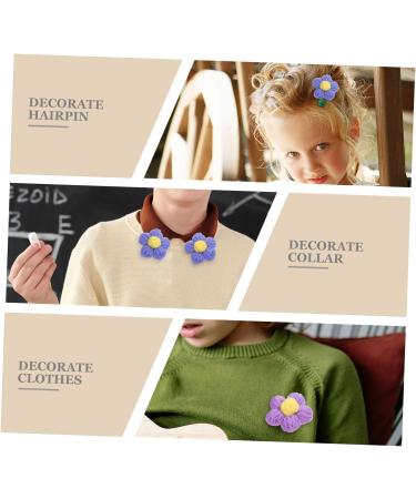 Balacoo 10pcs Hairpin Accessories Hair Clips for Girls Diy Hair Pin Materials Mini Child Button 1 count (Pack of 1) Assorted Color 4 - Buy Online on GoSupps.com