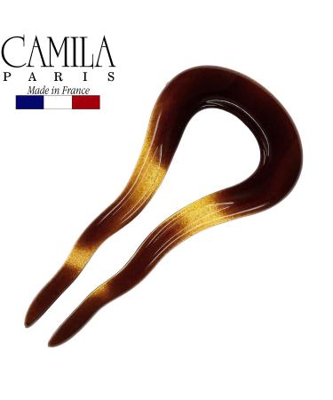 Camila Paris CP2639 French Twist Stick Clip Pins - Tortoise Shell Hair Fork for Women - Made in France - Buy Online on GoSupps.com