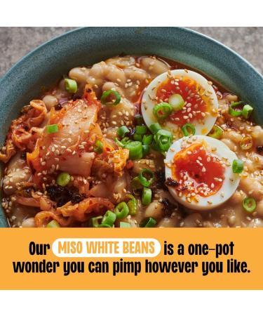 Bold Bean Co Organic White Beans. 1 x 700g Jar All Natural Ingredients Suitable for Vegans - Buy Online on GoSupps.com