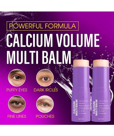 Calcium Multi Balm Calcium Volume Multi Balm Wrinkle Core Stick Stick baume hydratant au collag ne cor en pour le visage les yeux et le cou baume anti- ge hydratant et raffermissant (1pc 10g) 1pc 10 g (Lot de 1) - Buy Online on GoSupps.com