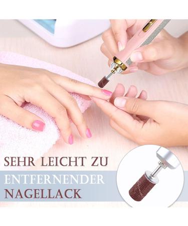 Scettar 400-Piece Geln gel Nail Miller Attachments Pro Grinding Caps & Sleeves for Manicure Pedicure & Nail Art - Buy Online on GoSupps.com