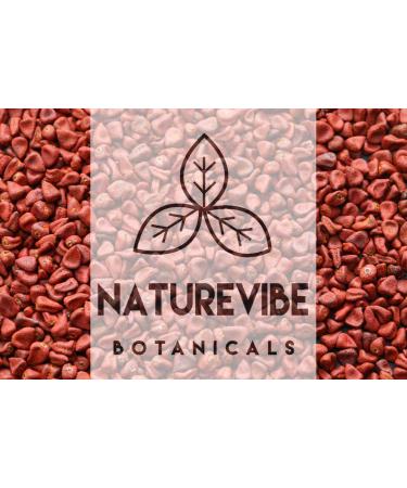 Naturevibe Botanicals Organic Annatto Seeds 10 Ounces - Achiote Whole Seeds for Cooking and Baking - Buy Online on GoSupps.com
