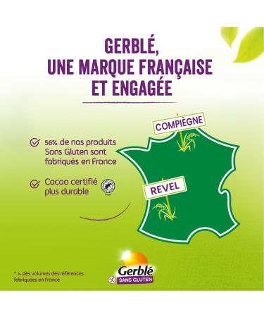 Gerbl Crousti'Pause Cocoa Gluten Free 12 Biscuits 125 G 194119 - Buy Online on GoSupps.com