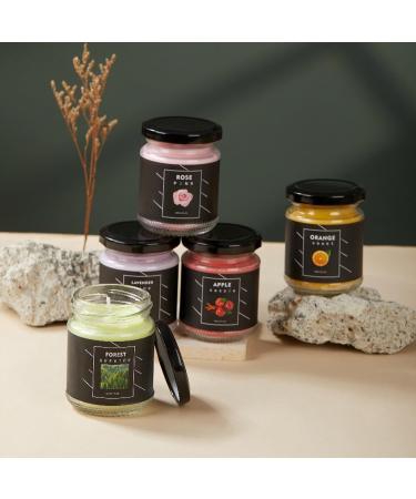 Healing Scented Candle - 230G Floral Soy Wax Aroma for Home Decor Weddings & Meditation - Perfect Gift (Green - Buy Online on GoSupps.com
