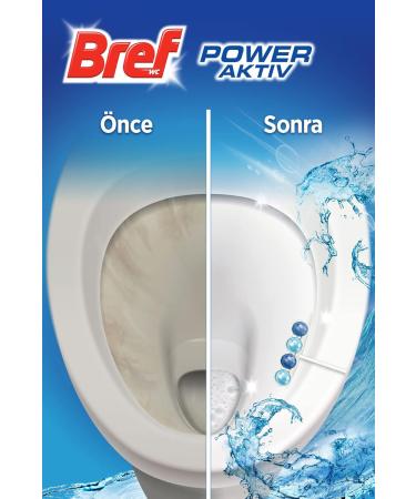 Henkel Bref WC Toilet Cleaner 4function Formula Power Aktiv MEGA PACK( 3count) (Ocean) - Buy Online on GoSupps.com