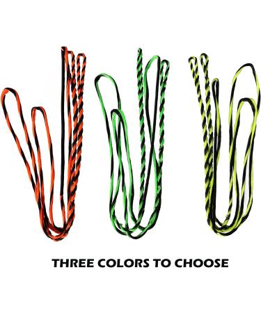 DEERACE D97 Handmade Flemish Twist Fast Flight Bow String - Orange | AMO 70 Bow Length - Buy Online on GoSupps.com