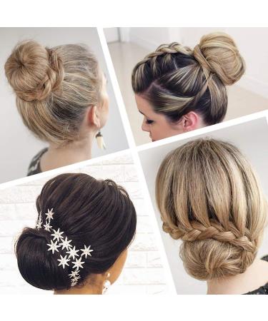 4-Piece Hair Donut Bun Maker Set & 10 Hairpins - Easy Hair Accessories for Dancers & Everyday Styles - Buy Online on GoSupps.com