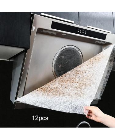 Vliesstoff Filter Papers Foldable FilterSheets Absorbent Filter Paper 12-Piece/Set Fits for Home Ranges Hoods - Buy Online on GoSupps.com