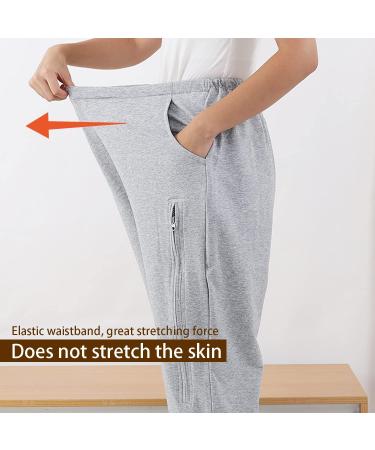Fleece Lined Catheter Leg Bag Pants - Adjustable Holder for Men/Women | Compatible with Foley Nephrostomy & Suprapubic Catheters | Ships Internationally - Buy Online on GoSupps.com