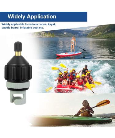 BUZIFU Inflatable Boat SUP Pump Adaptor - Air Valve Adapter for Stand Up Paddle Board, Kayak - Schrader Conventional Pump Connector - Buy Online on GoSupps.com