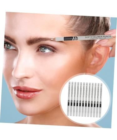 BELLIFFY 12pcs Lying Silkworm Eyeliner Glitter Highlighters Highlighter Pens Makeup Eyeliner Plastic White - Buy Online on GoSupps.com