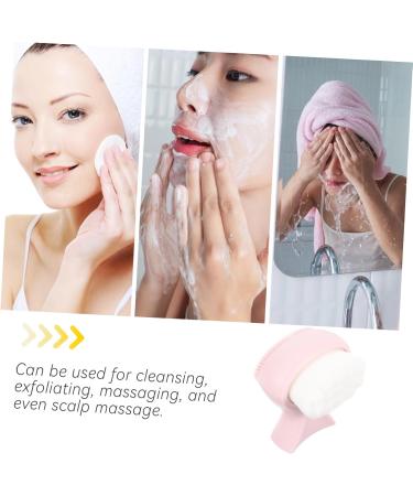 Didiseaon Double-sided Silicone Facial Cleansing Brush Silicone Cleaning Brush Face Cleaning Brush Face Cleansing Brush Exfoliator Manual Beauty Tools Man-made Fiber Plastic - Buy Online on GoSupps.com
