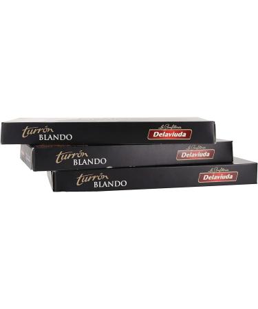 Delaviuda Turron Lot de 3 blando amande douce avec pochette de rangement rapide - Buy Online on GoSupps.com