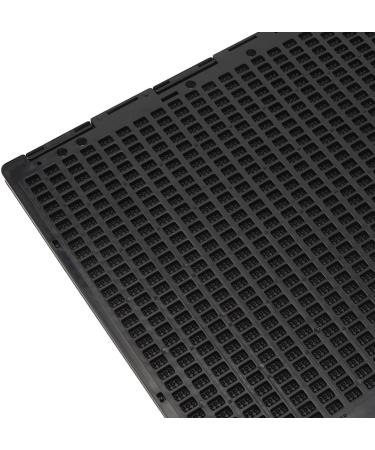 Braille Slate 27 Lines 30 Cells Black Plastic Braille Writing Slate with Stylus for Blind - Buy Online on GoSupps.com