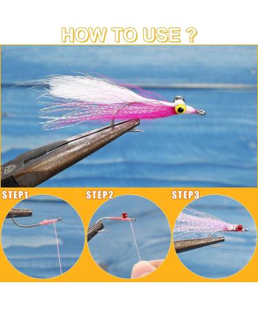 BBTO 30 Set Fly Tying Kit - Crystal Flash Materials in 30 Colors for Spiral Jig Tieing - Fishing Lure Making Supplies - Outdoor Fishing DIY Accessory - Buy Online on GoSupps.com