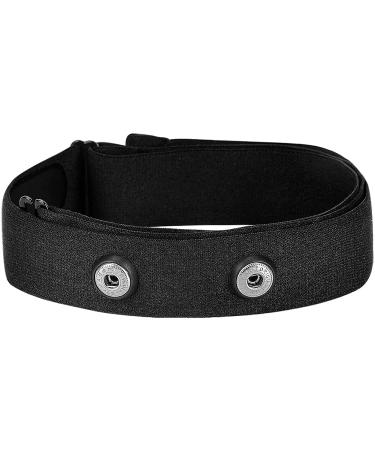 Rich Green Valley Replacement Strap Fits MYZONE MZ-3 & MZ-1 Heart Rate Monitor Adjustable Replacement Chest Strap Black S