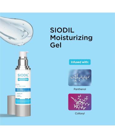 Siodil Moisturizing Scar Gel 50ml - Cruelty-Free & Non-Comedogenic Formula for All Skin Types - Buy Online on GoSupps.com