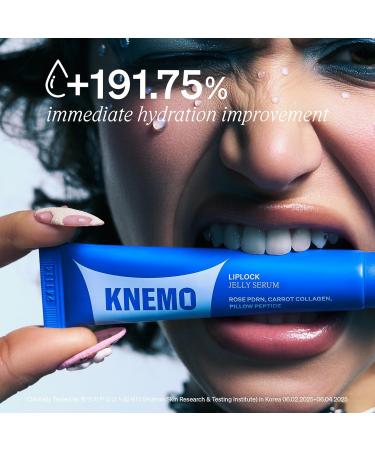KNEMO LipLock Jelly Serum for Dry Lips Long-Lasting Hydrating Plumping Glossy Mask with Rose PDRN Carrot Collagen Pillow Peptide Moisturizing Tinted Lip Balm. (Crystal Clear) - Buy Online on GoSupps.com