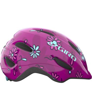 Giro Scamp Youth Helmet Pink Street Sugar Daisies, X-Small (45-49 cm) - Discontinued - Buy Online on GoSupps.com