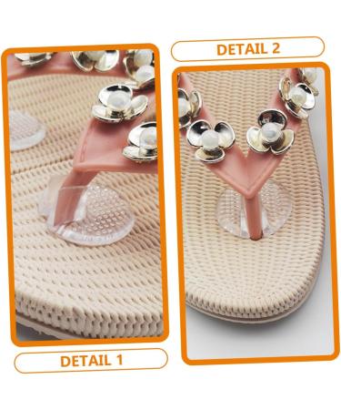Didiseaon 10 Pairs Summer Metatarsal Pads - Adhesive Foot Pad Inserts for Sandals & Flip-Flops | Comfortable PU Silicone Cushioning for All-Day Support - Buy Online on GoSupps.com