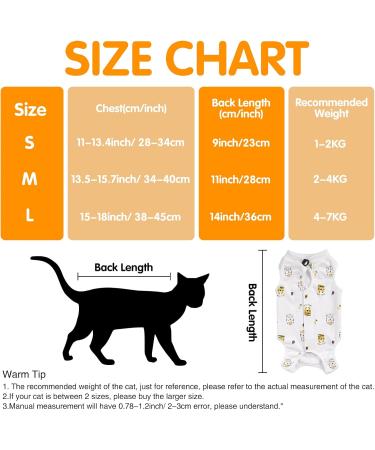 Yoolhamy Katzenbody - Professional Recovery Suit for Cats | Post-Operation Castration & Abdominal Wound Care | E-Collar Alternative - Buy Online on GoSupps.com