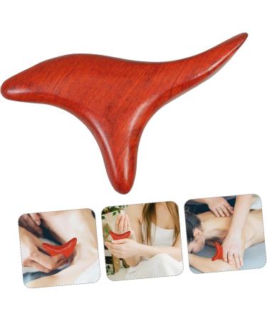 Healeved Gua Sha Lifting Tool & Thai Foot Massage Device | Body Massage Roller for Muscle Relief | Wooden Bamboo Trigger Massager - Buy Online on GoSupps.com