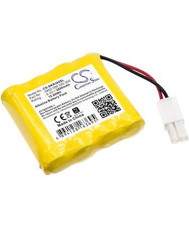 3850.000.020.000 2600mAh Battery Compatible with Safe-O-Pin Pincode Coin Operate Lock 3850.000.020.000 6.0V