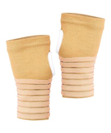 1 Pair Wrapped Compression Bracers Carpal Tunnel Wrist Brace Night Gloves Wrist Support Carpal Tunnel Brace Wrist Protector Support Pressurize Fitness Hand Rest Spandex