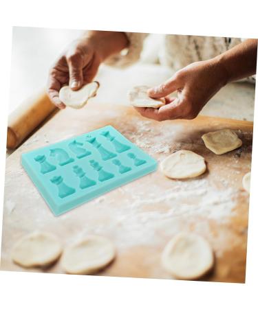Milisten Mold Ice Chess Silicone Mould De para Gelatinas Silicone Biscuit Moulds Custom Chocolate Mould Dessert Baking Mould Fondant Cake Mould Fudge Candy Silica Gel Clay - Buy Online on GoSupps.com