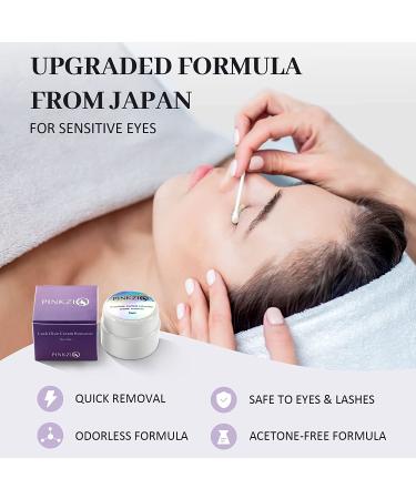 PINKZIO Eyelash Extension Glue Remover - Fast & Gentle Lash Adhesive Dissolver - 5ml - Buy Online on GoSupps.com