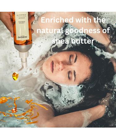 Skin Aglow Nourishing Shea Butter Bath Oil Wash - Soothe Moisturize & Rejuvenate Radiant Skin | 8 Fl. oz - International Shipping Available - Buy Online on GoSupps.com