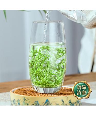 HQZM Premium Preming Biluochun Tea 250g 881oz Strong Flavor Chinese Green Tea Refreshing Taste - Buy Online on GoSupps.com