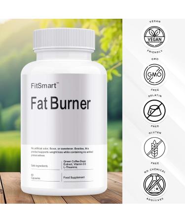 Fitsmart Fat Burner - 1 Month Supply - 60 Capsules for Healthy Weight Loss - Buy Online on GoSupps.com