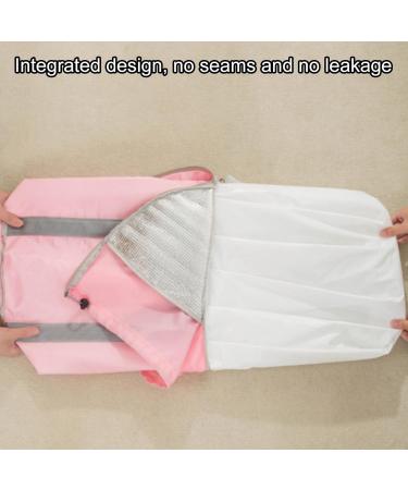 Bol De Bain De Pieds Spa Pliable De 25 98 Pouces Trempage des Pieds De Voyage | Seau De Bain pour Pied en Papier D'aluminium Serg avec Rabat Fermeture clair Manchette lastique R sistant Rose - Buy Online on GoSupps.com